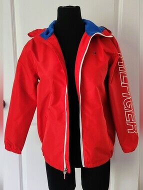 Tommy Hilfiger Windbreaker Zip Down Jacket. Youth Size M (12/14)